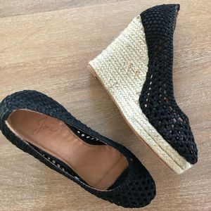Hot Stuff Joie Espadrille in Caviar